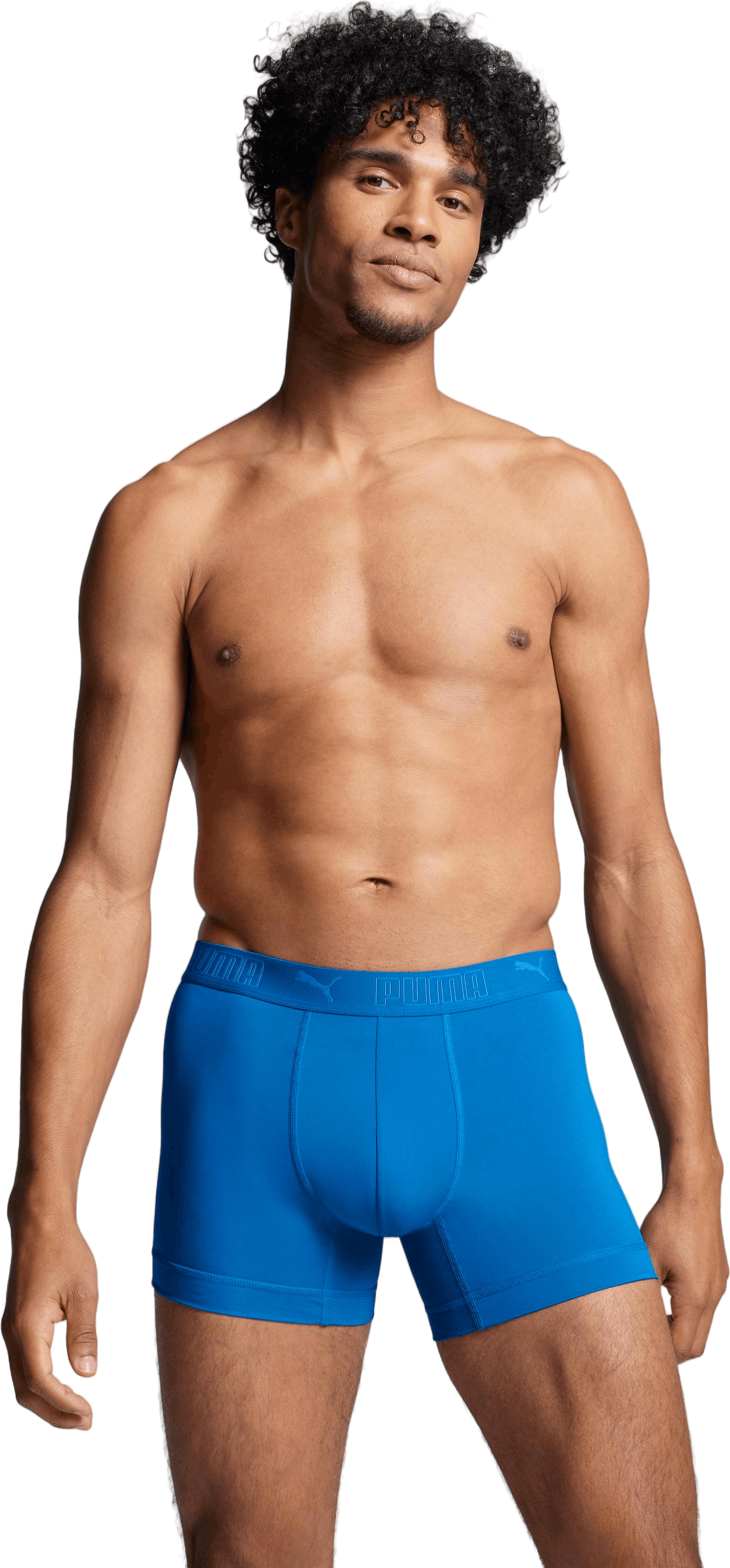 Sport Microfiber Boxer 2p Blue Combo, Male, Apparels, Underwear, Blue, M