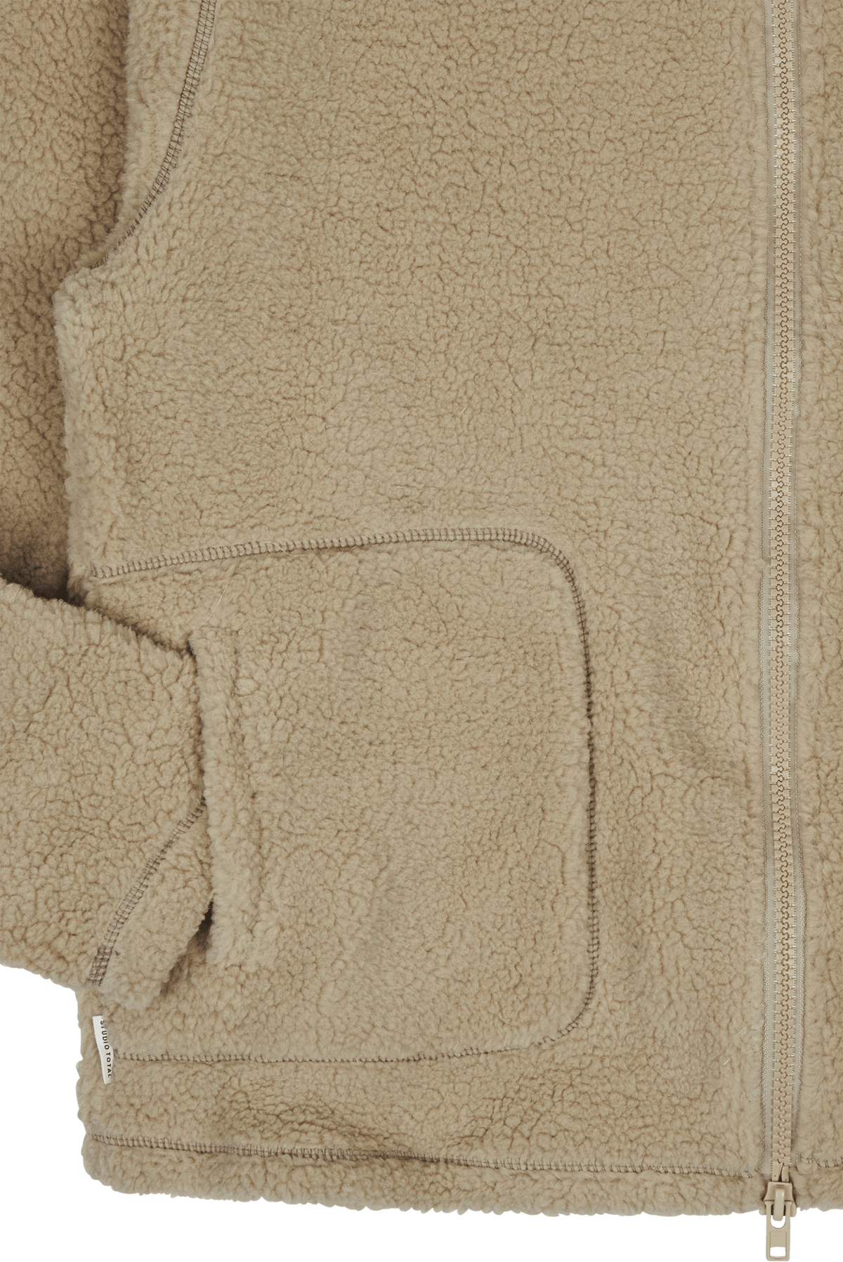Studio Total Soft Pile Jacket Kitt - Bild 4
