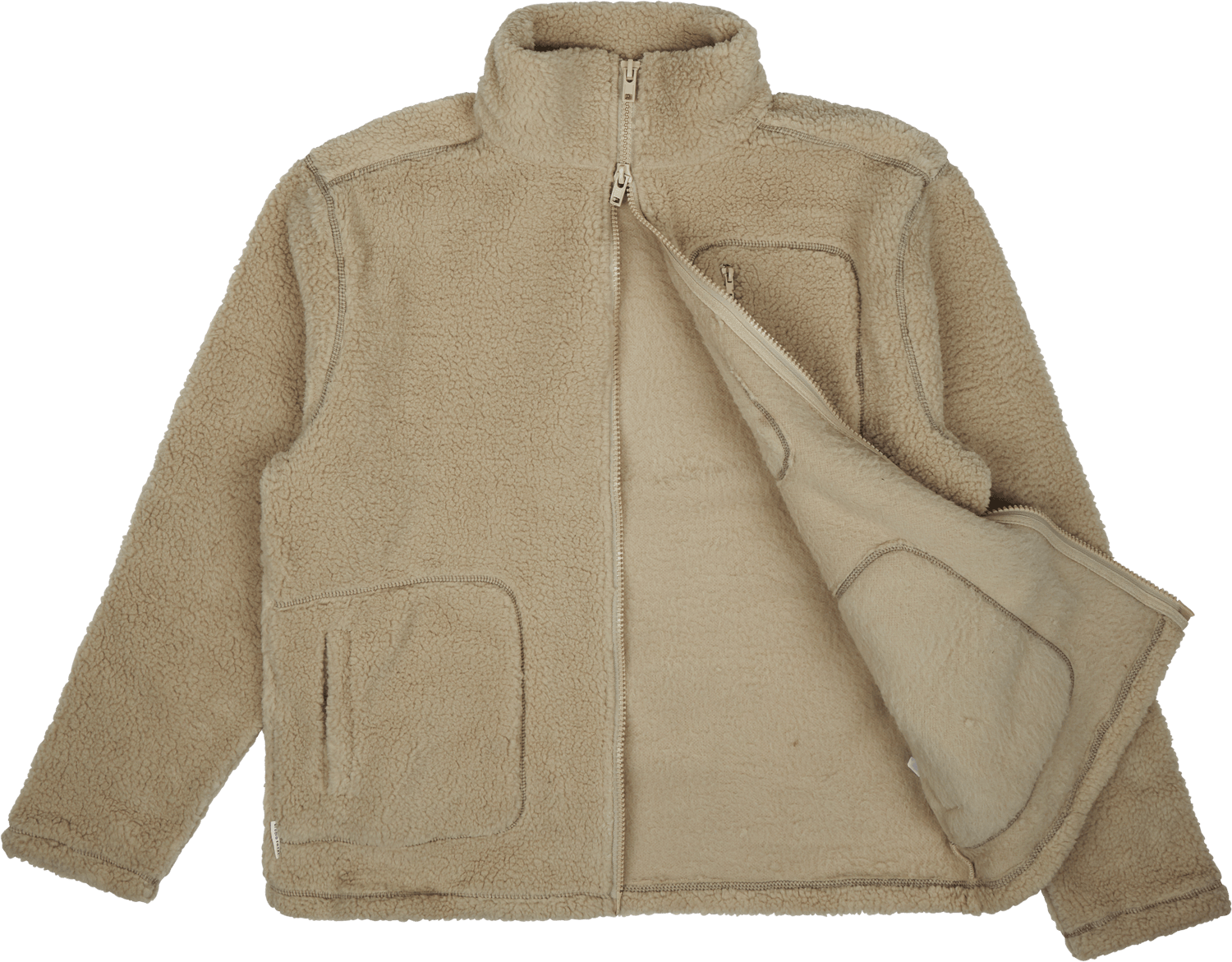 Studio Total Soft Pile Jacket Kitt - Bild 5