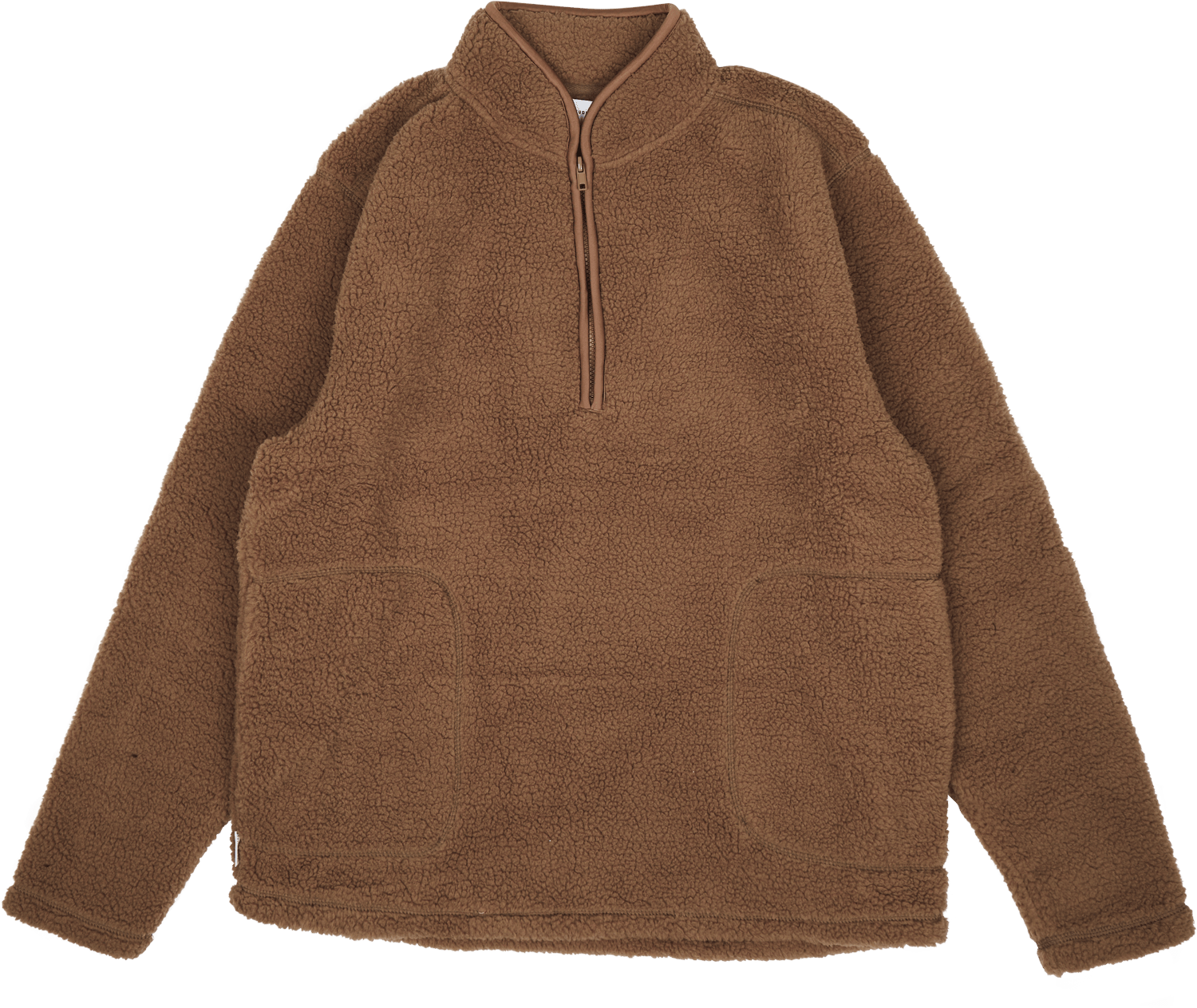 Studio Total Soft Pile 1/2 Zip, Male, Abbigliamento, felpe con cappuccio e felpe, Beige, XL