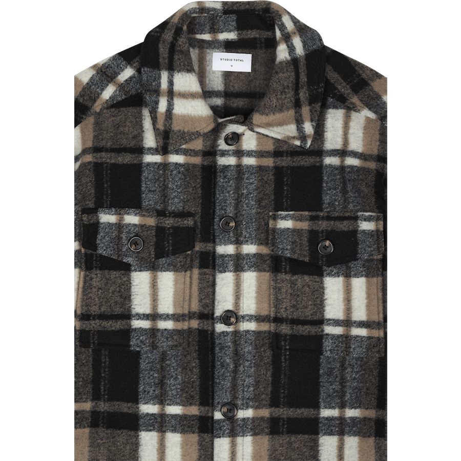Studio Total Outdoor Check Overshirt Check - Bild 3