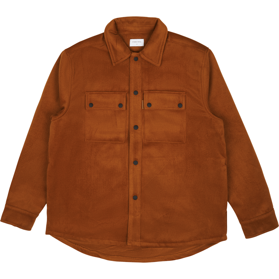 Studio Total Snap Overshirt Ochra