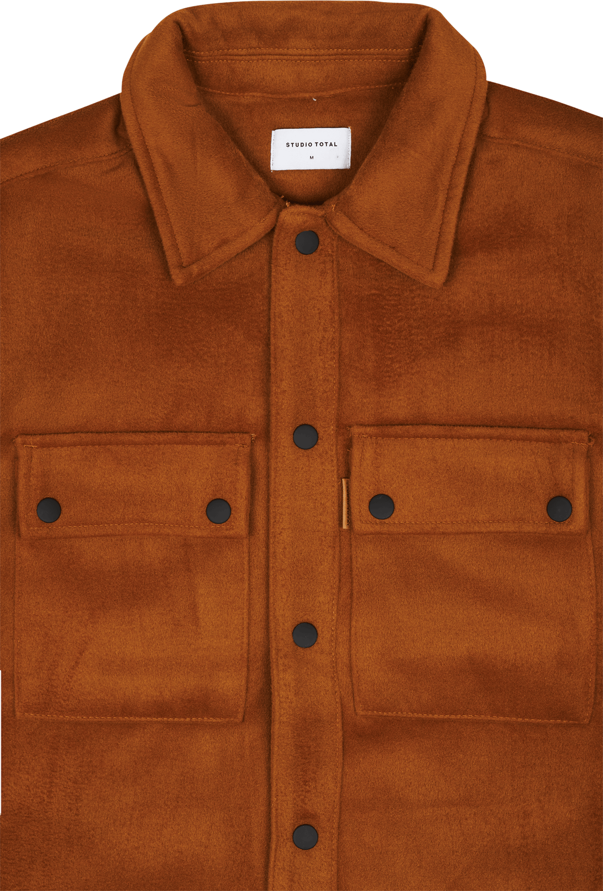 Studio Total Snap Overshirt Ochra - Bild 2