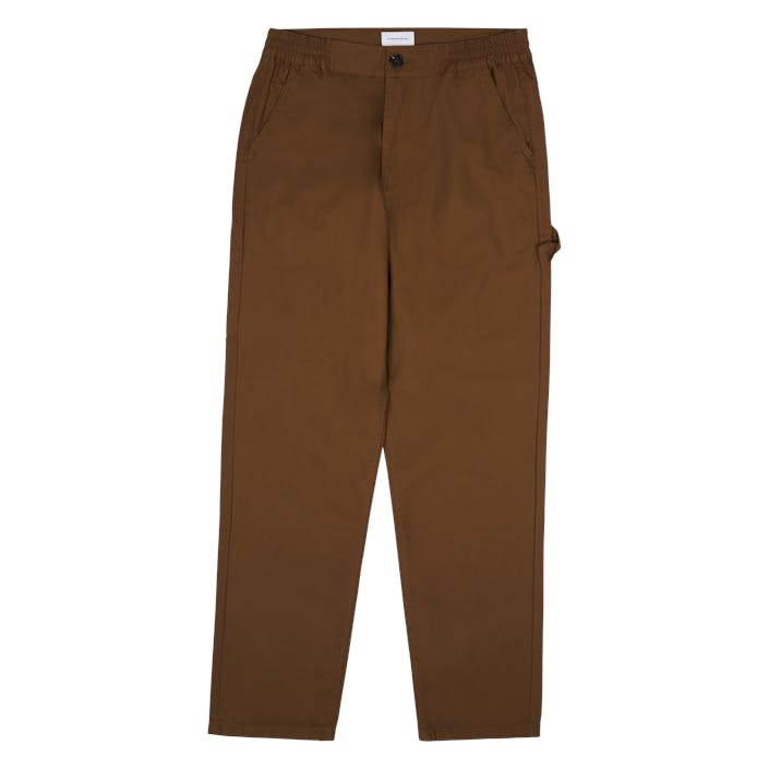 Studio Total Studio Total Ribstop Workpants Mudd, Male, Apparels, Bottoms, Brown, W28