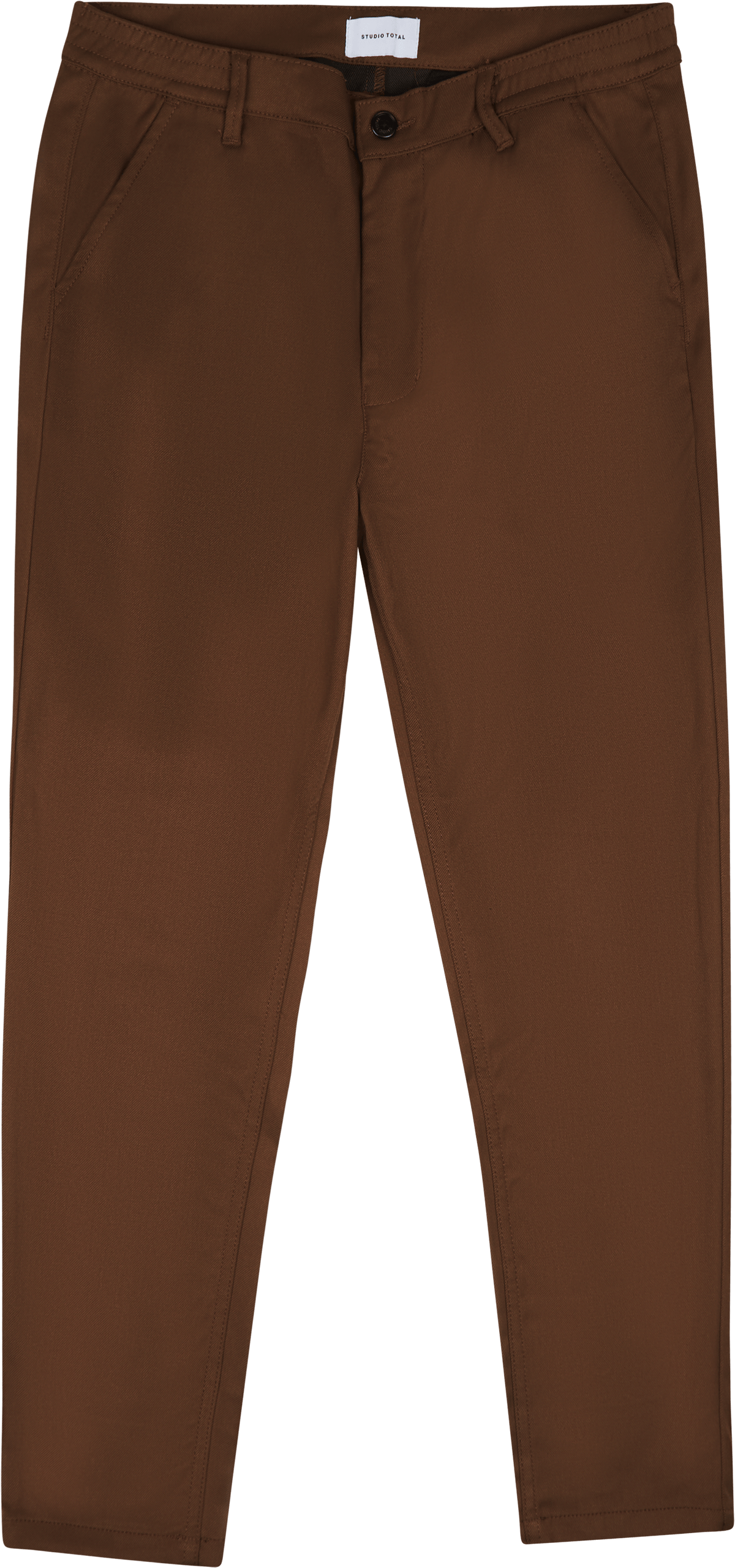 Studio Total Tapered Twill Trouser Ochra