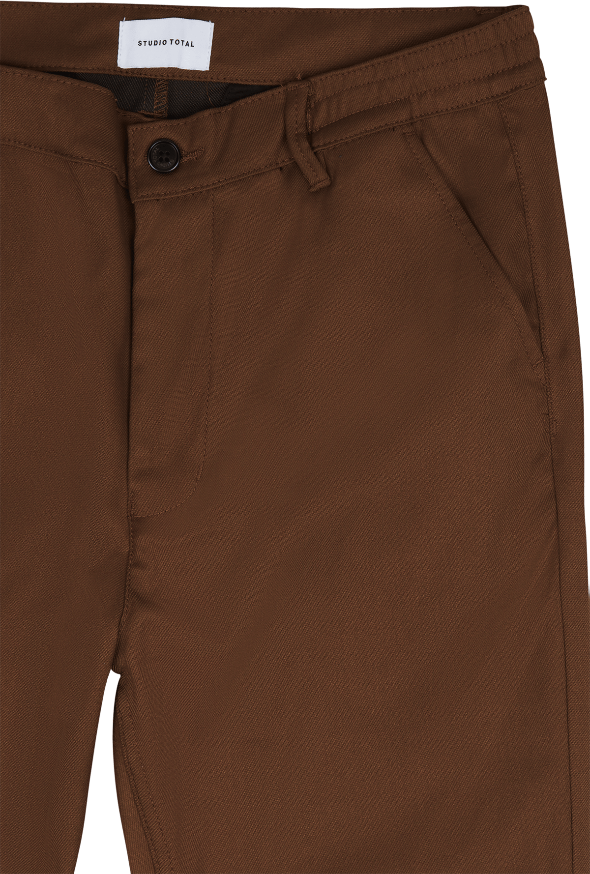 Studio Total Tapered Twill Trouser Ochra - Bild 3