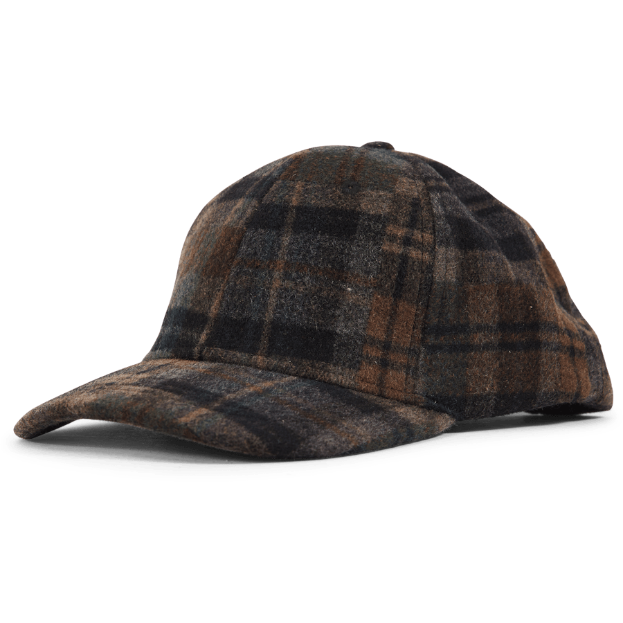 Studio Total Wool Cap Checked