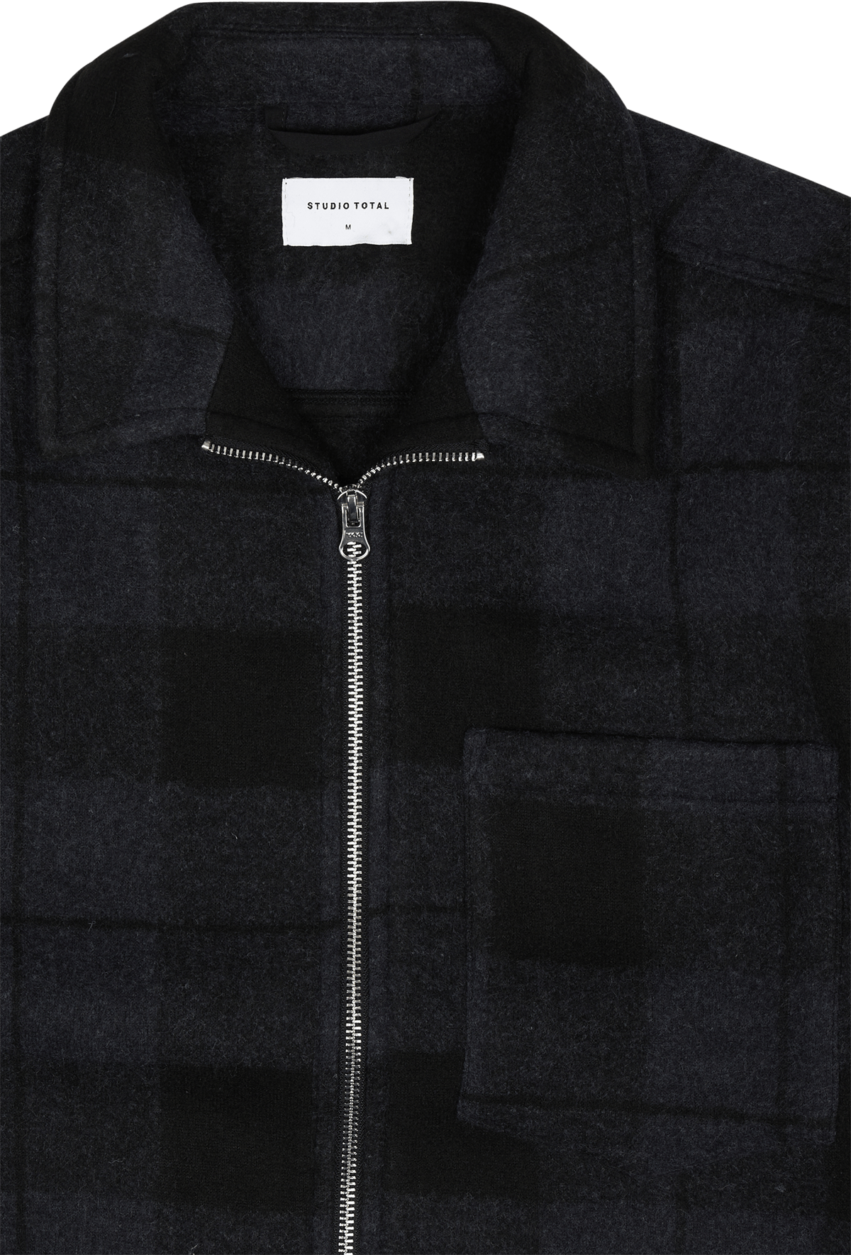 Studio Total Zip Check Overshirt - Bild 3