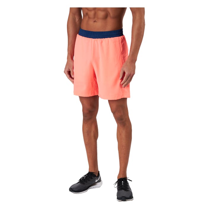 Short Play Fluo Red, Male, Kläder, Shorts, Squash, Orange, L