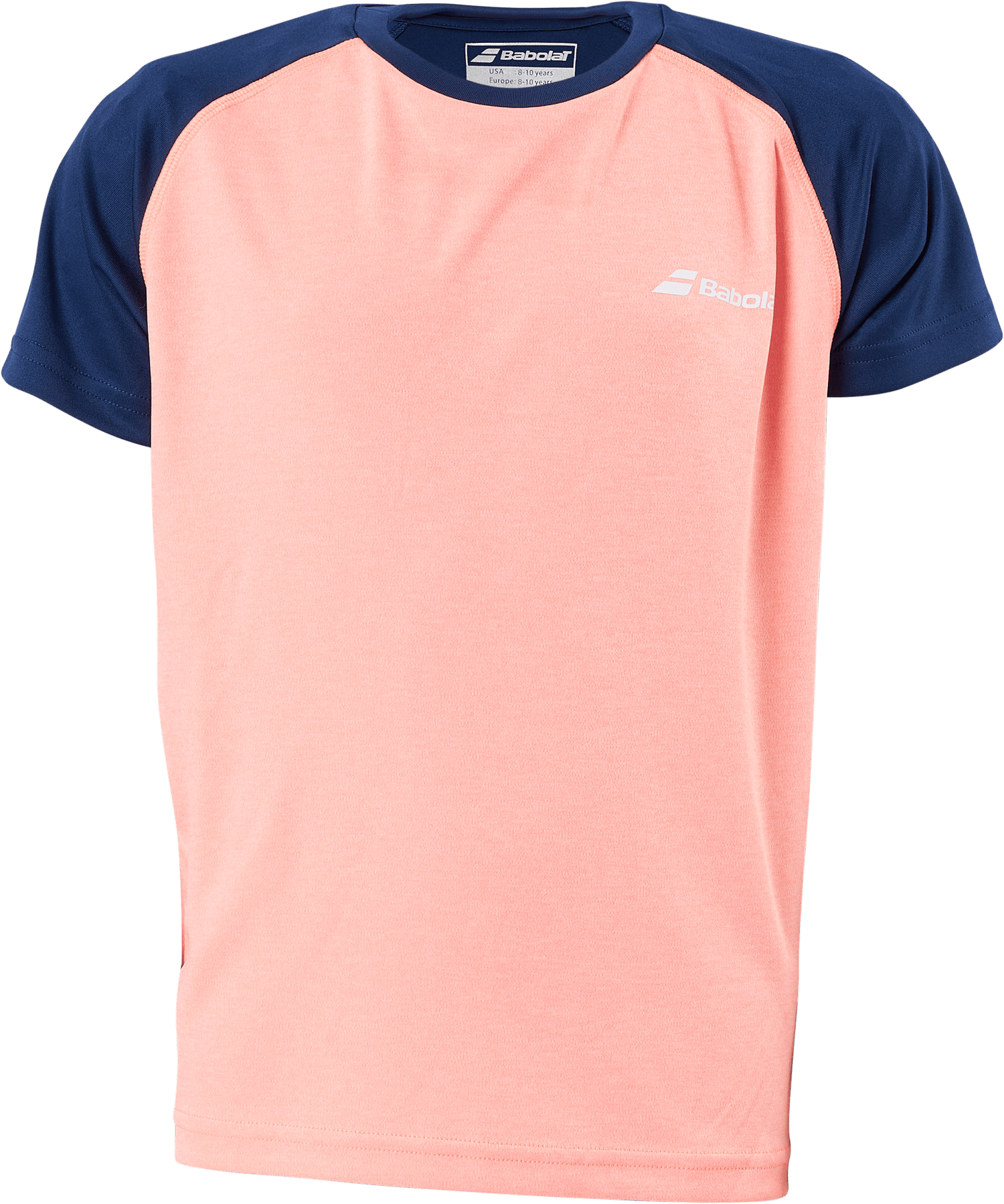 T-shirt Play Crew Fluo Red, Unisex, Apparels, T-shirt, Squash, 140