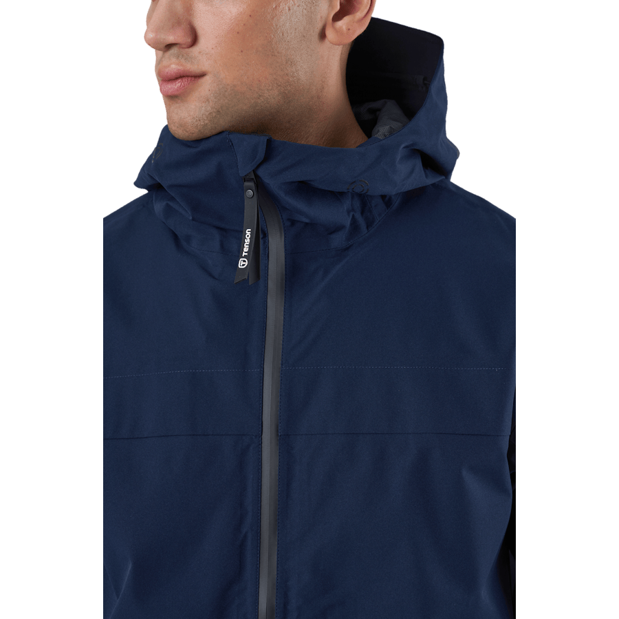 Dew Point Shell M Jackets Dark Navy - Bild 4