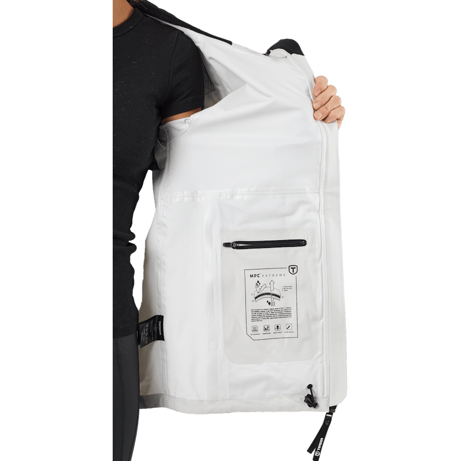 Misty Shell W Jackets Light Grey - Bild 6