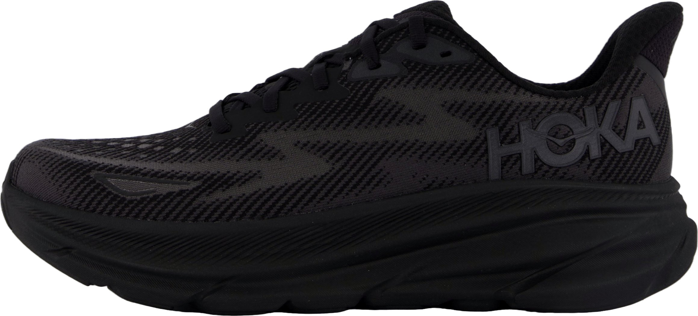 M Clifton 9 Black / Black, Male, Schoenen, Hardloopschoenen, Rennen, Zwart, EU 44