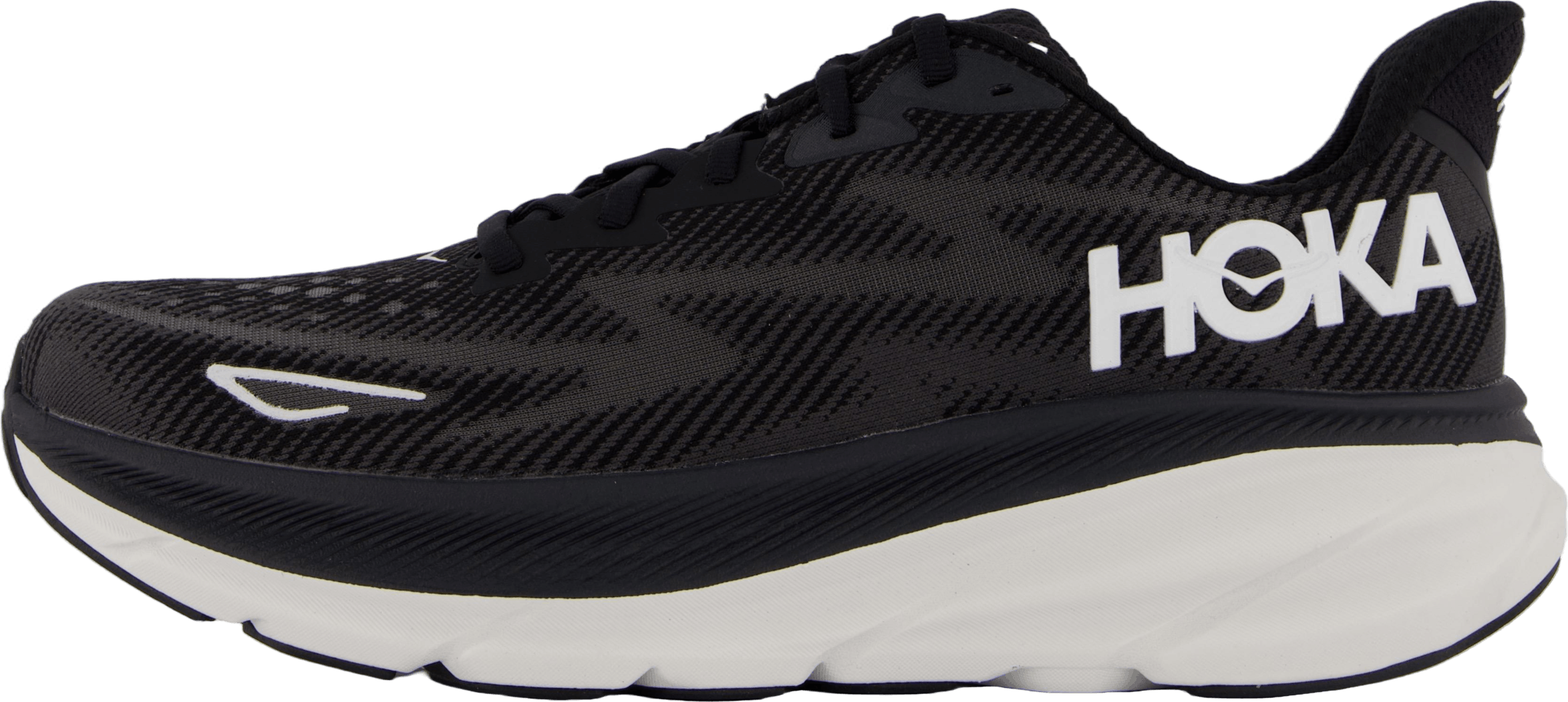 M Clifton 9 Black / White, Male, Sko, Løbesko, Løb, Sort, EU 52