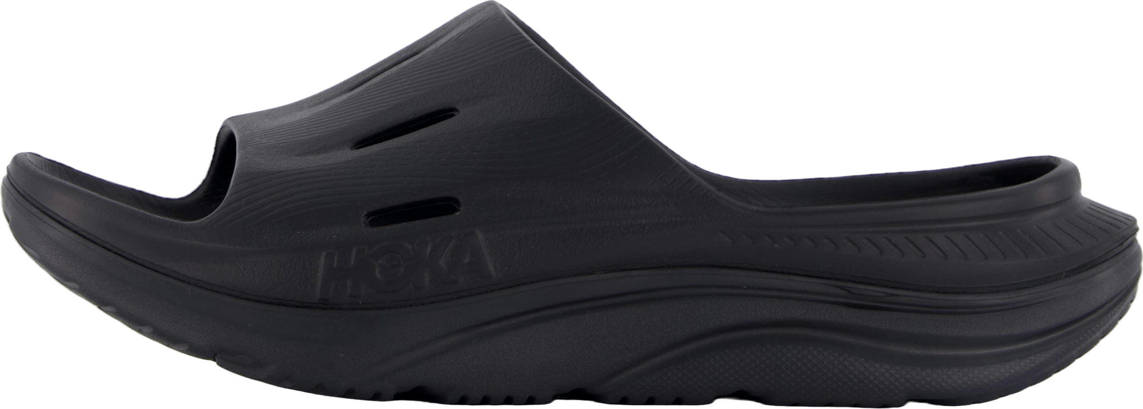 U Ora Recovery Slide 3 Black / Black, Unisex, Skor, Sandaler och Tofflor, Svart, EU 37 1/3