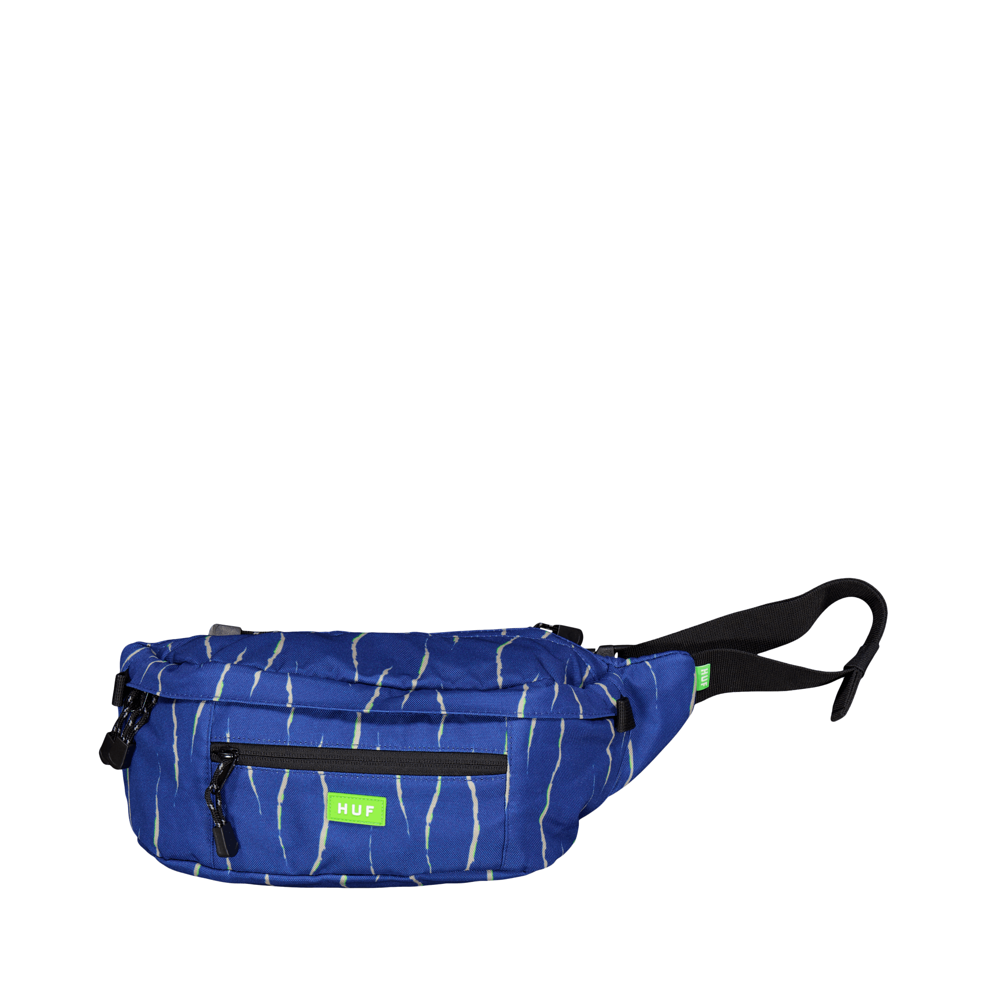Hyde Print Waist Bag Blue, Unisex, Utrustning, Tillbehör, Blå, ONESIZE