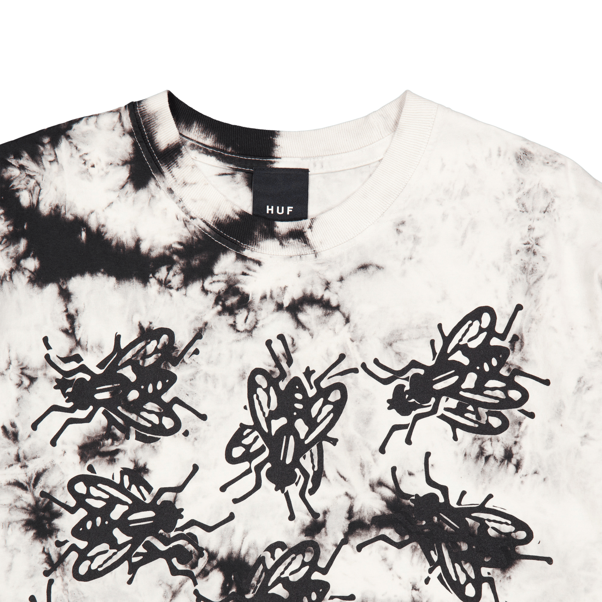 Fly Situation S/s Tiedye Tee Black - Bild 2