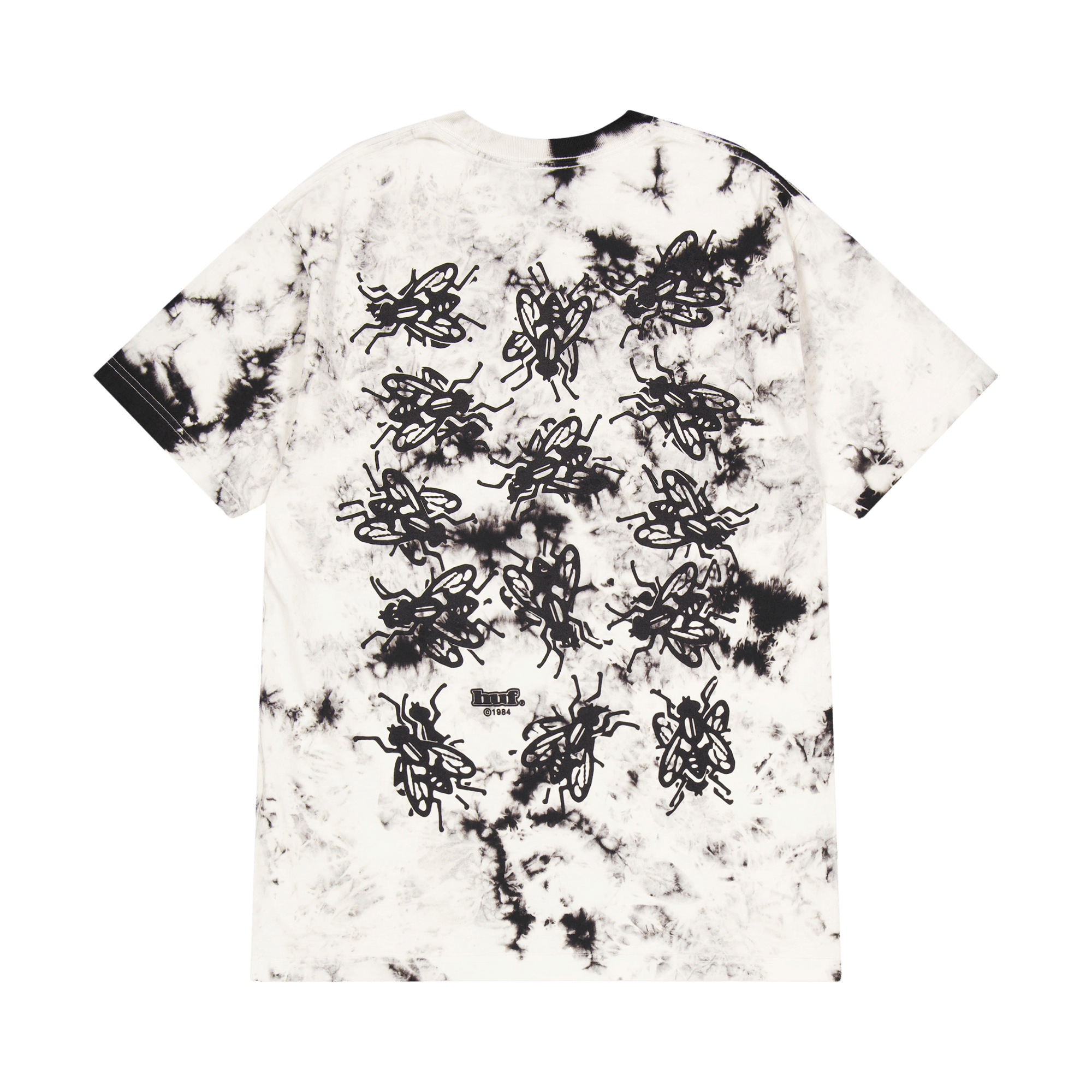 Fly Situation S/s Tiedye Tee Black - Bild 3
