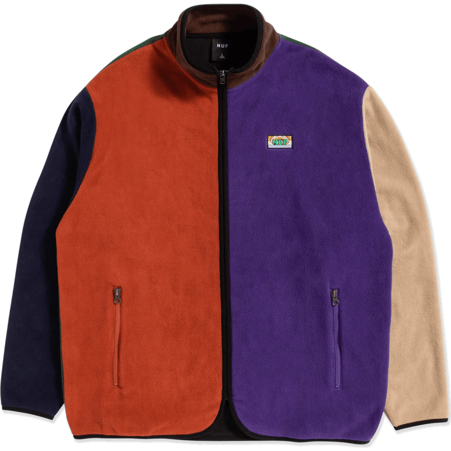 New Day Color Block Tech Fleec Emerald