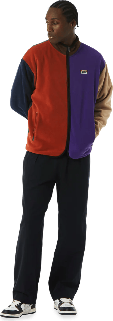 New Day Color Block Tech Fleec Emerald - Bild 3