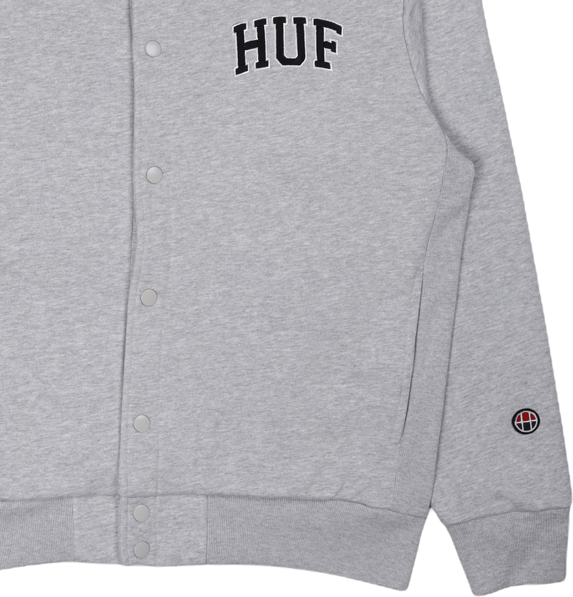 Athletic Cardigan Heather Grey - Bild 3