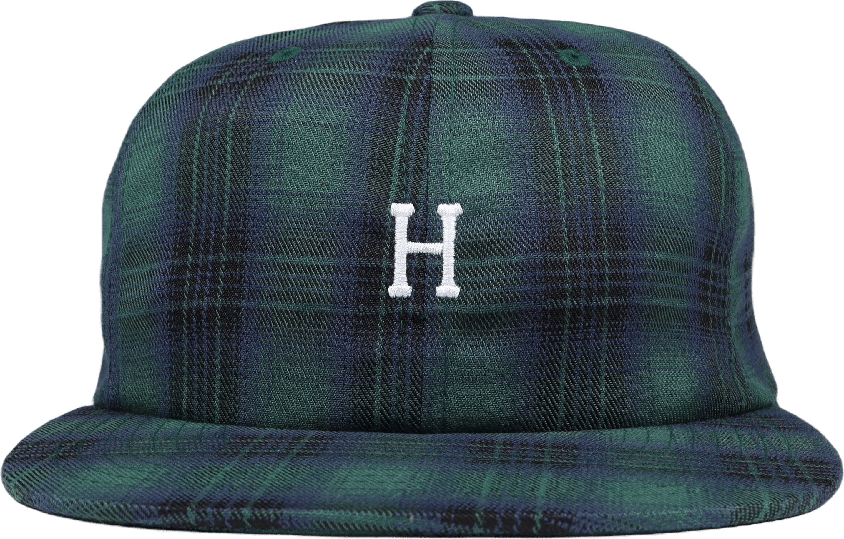 Classic H 6 Panel Hat Navy Plaid - Bild 2