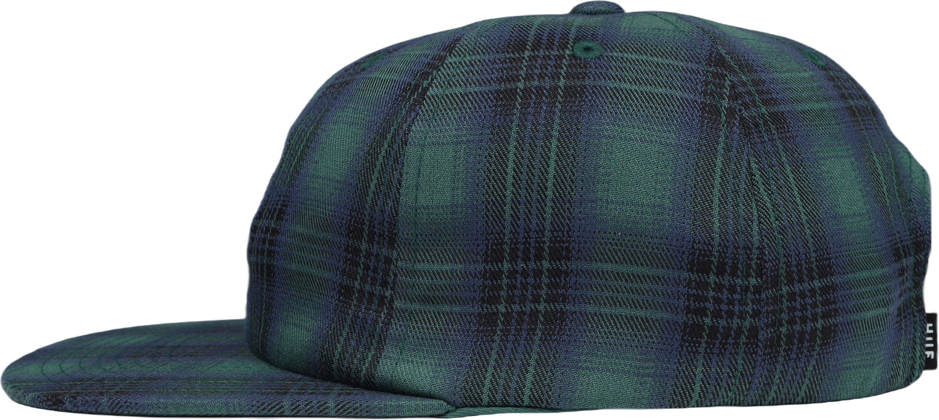 Classic H 6 Panel Hat Navy Plaid - Bild 3