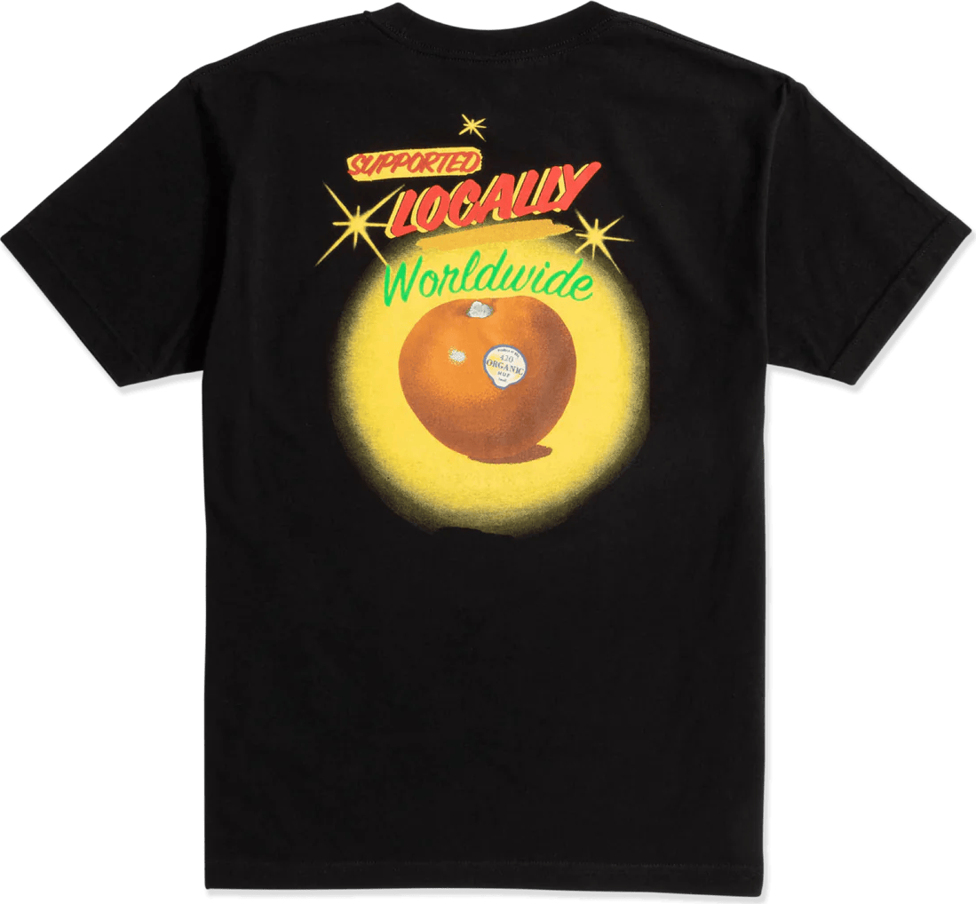 Local Support S/s Tee Black - Bild 2