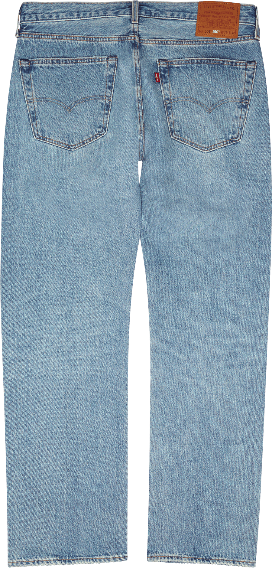 501 Levi's Original Z8102  Light Indigo Destructed - Bild 2