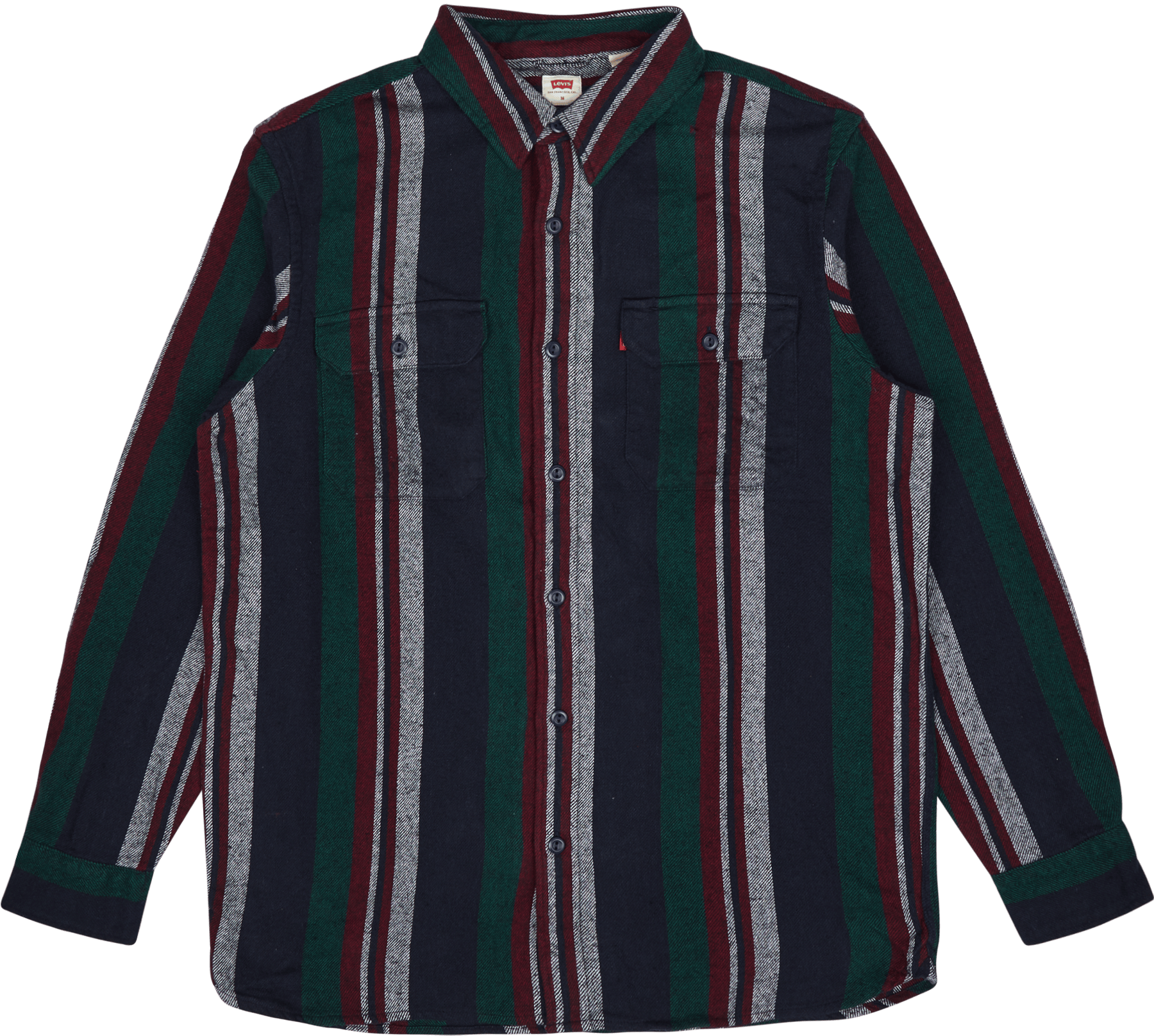 Jackson Worker Gerard Stripe Evergreen