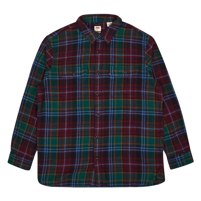 Jackson Worker Ferdinand Plaid Evergreen, Male, Abbigliamento, Camicie, Multi colore, XXL