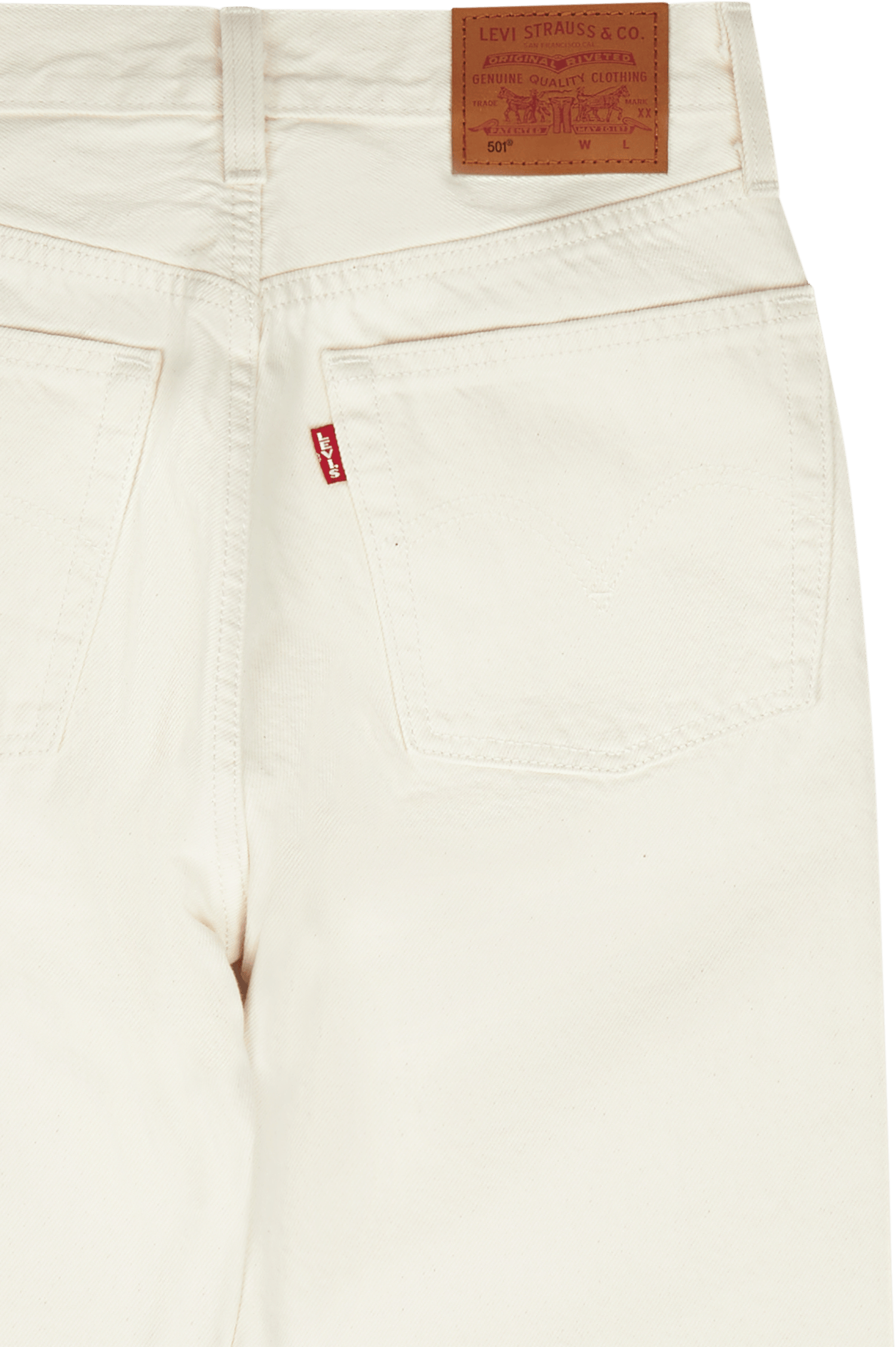 501 Crop Z7309   White Destructed - Bild 4