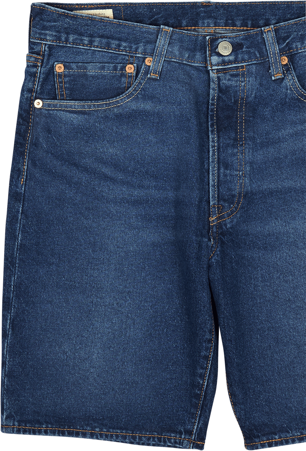 501 Hemmed Short Bleu Eyes Break Short - Bild 3