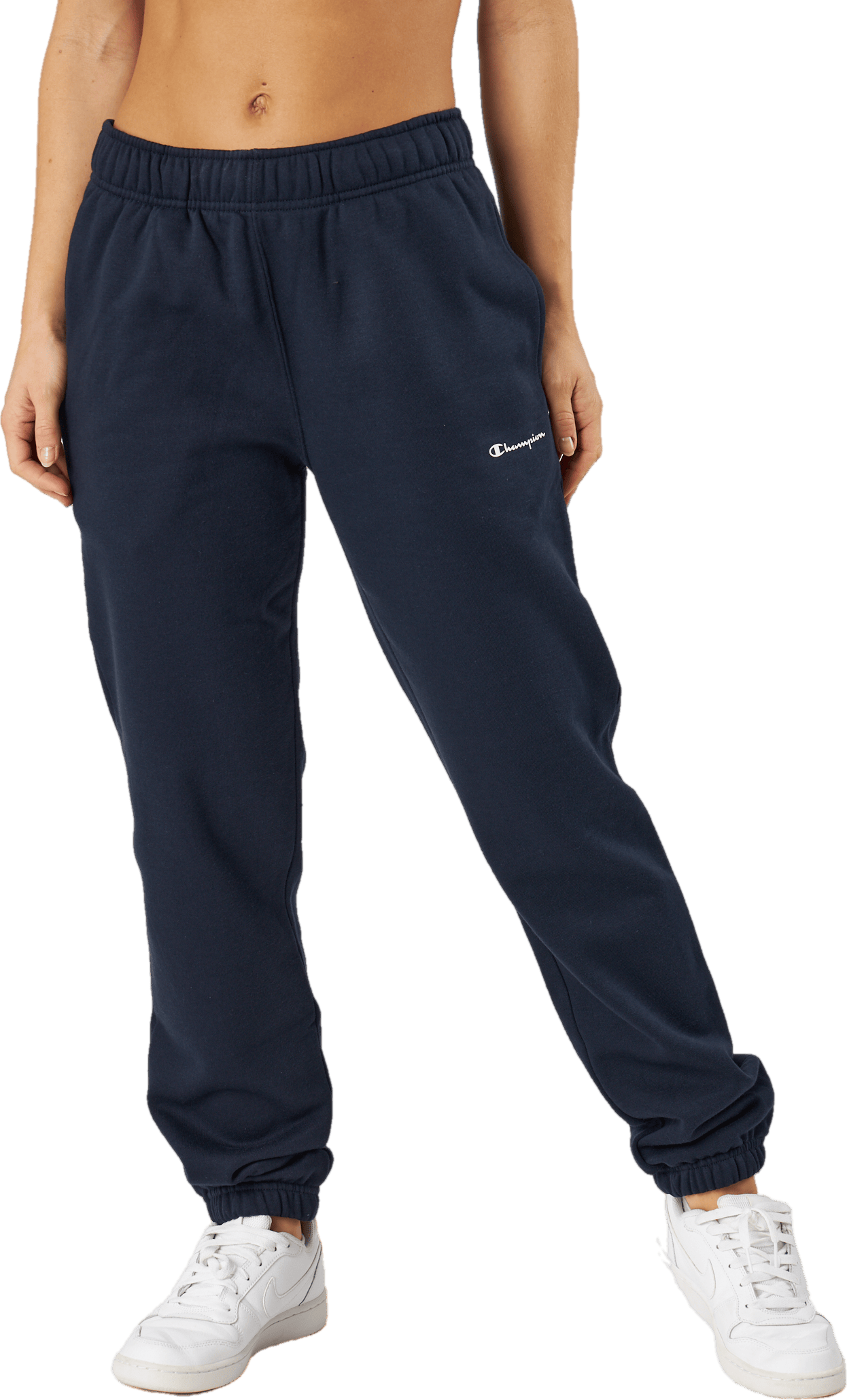 Elastic Cuff Pants Nny, Female, Vaatteet, Housut, Musta, XS