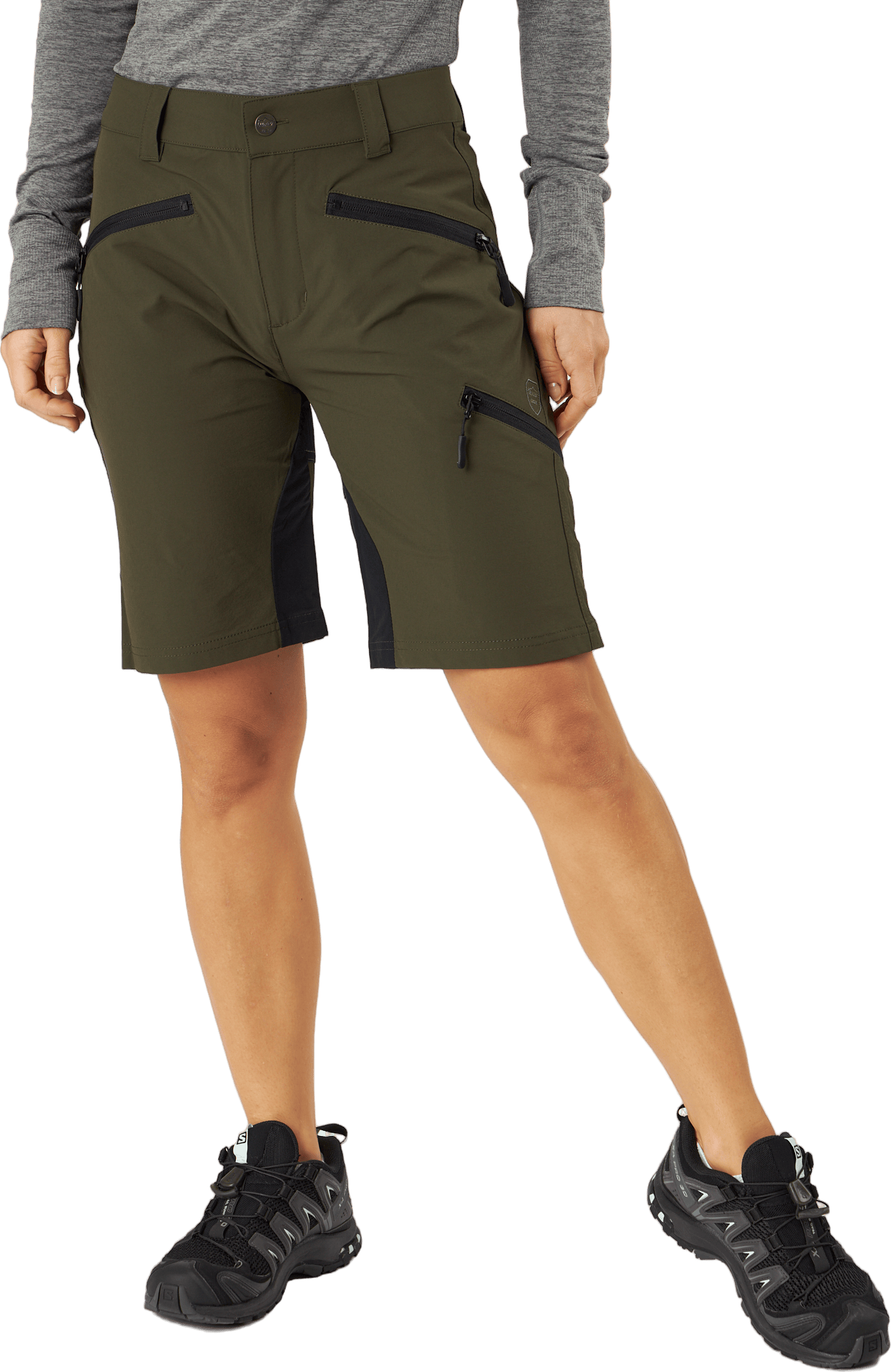 Flexi L Shorts Dark Olive