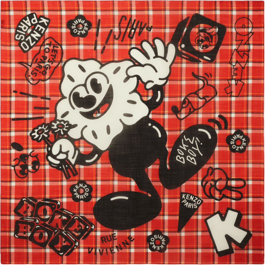 Square Boke Boy Medium Red