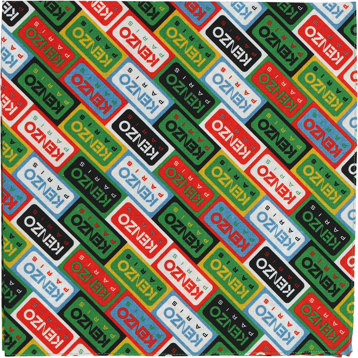 Bandana Kenzo Label Multicolor