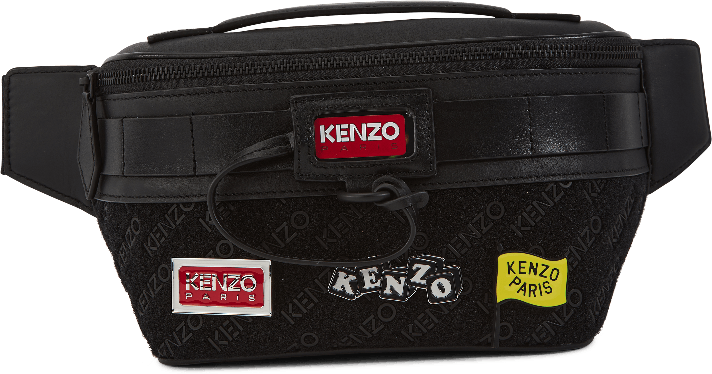 Belt Bag Black, Unisex, Ekwipunek, torby i plecaki, Czarny, ONESIZE