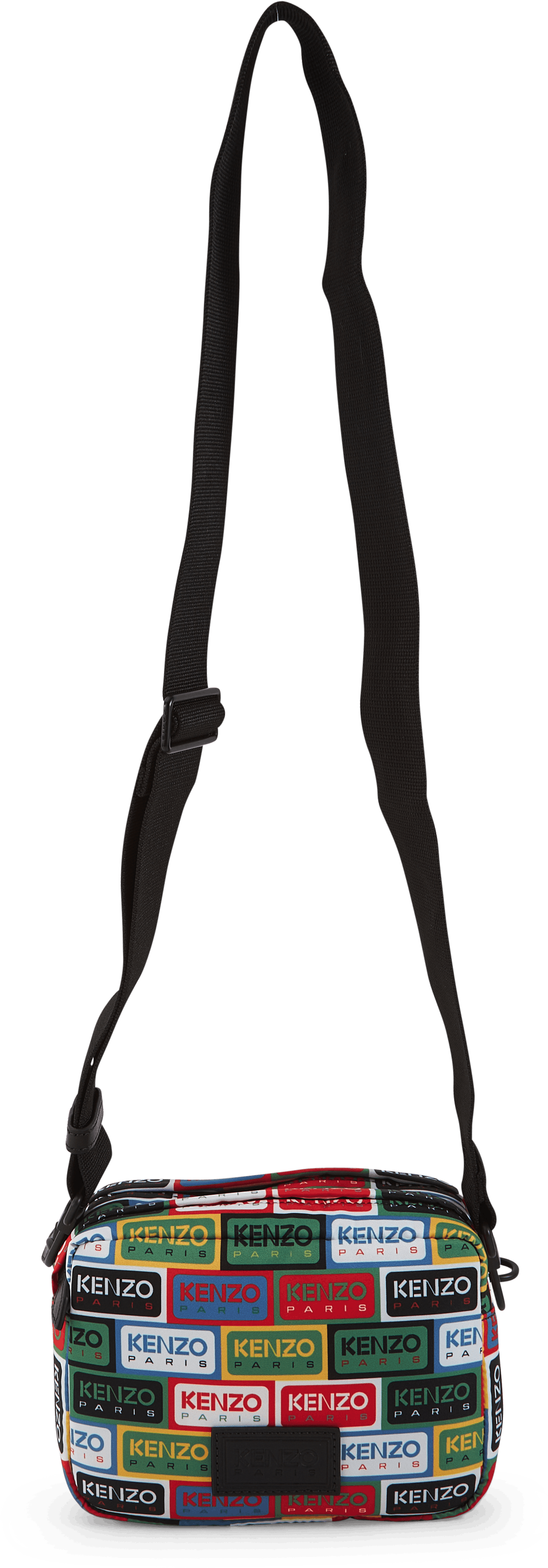 Crossbody Bag Kenzo Label Multicolor, Unisex, Equipment, bags & backpacks, multi color, ONESIZE