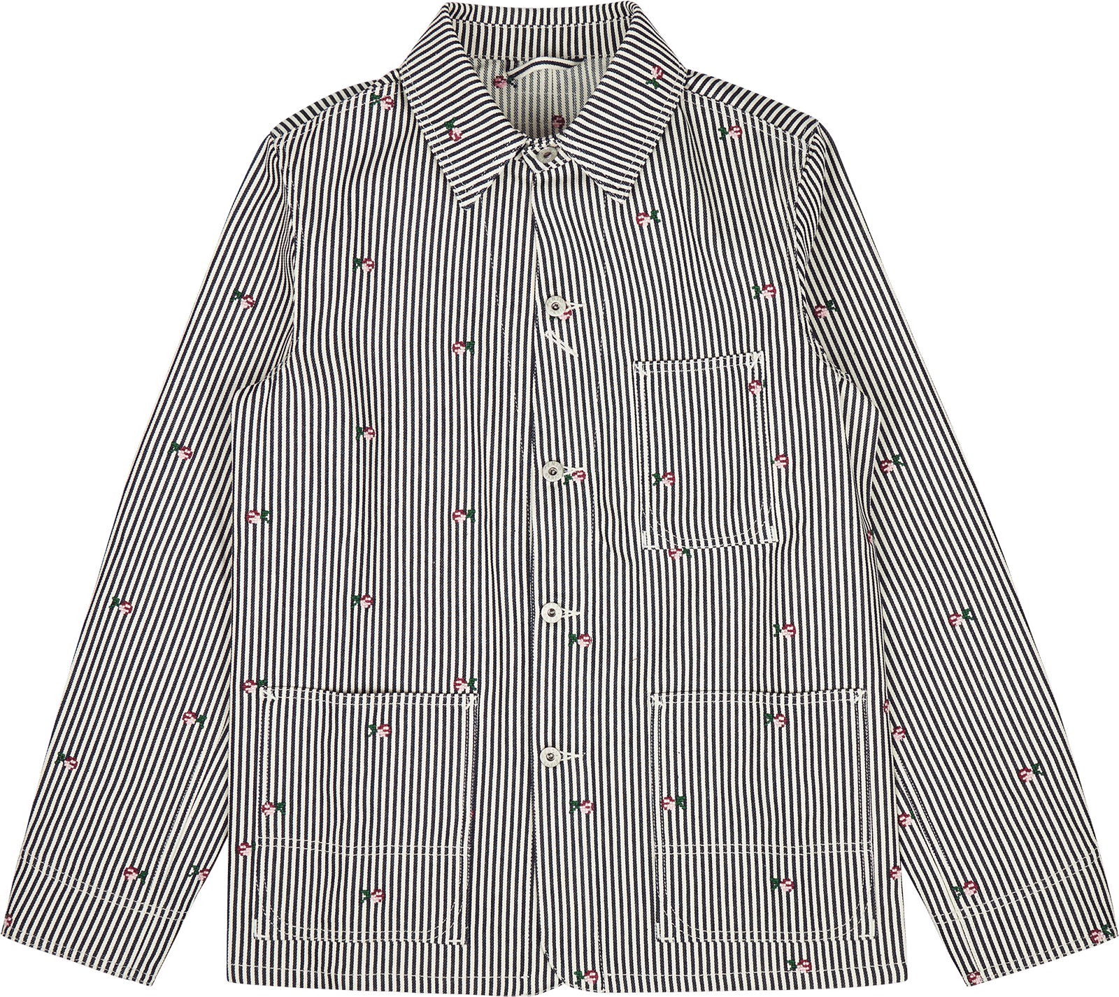 Denim Jacket Kenzo Pixel Rinse Blue Denim, Male, Oblečení, bundy, Více barev, M