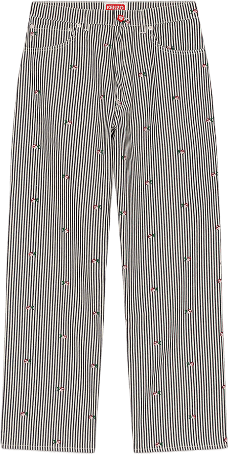 Denim Pants Kenzo Pixel Rinse Blue Denim