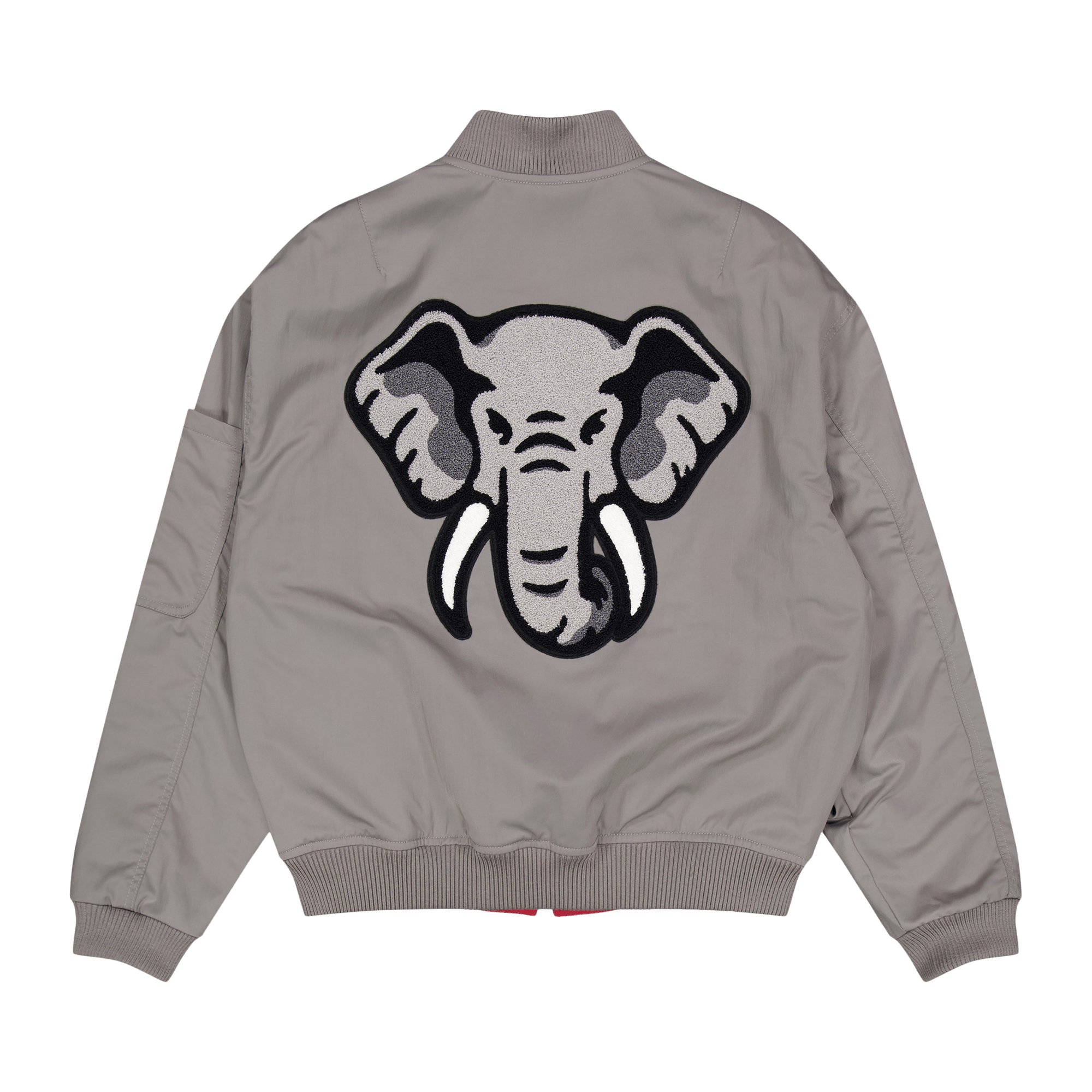 Bomber Jacket Ken Zo Middle Grey - Bild 2