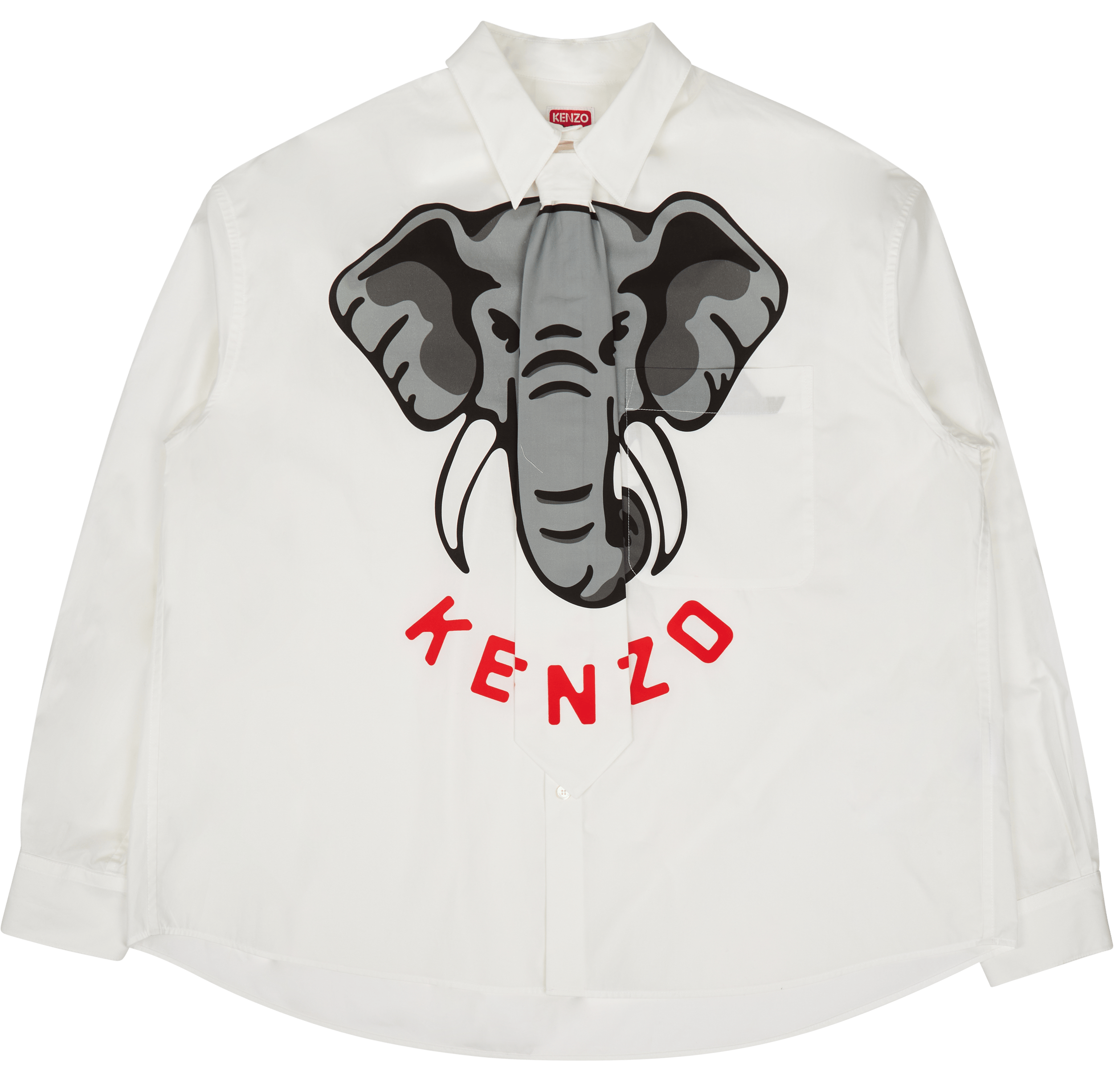 Shirt Ls Ken Zo Off White