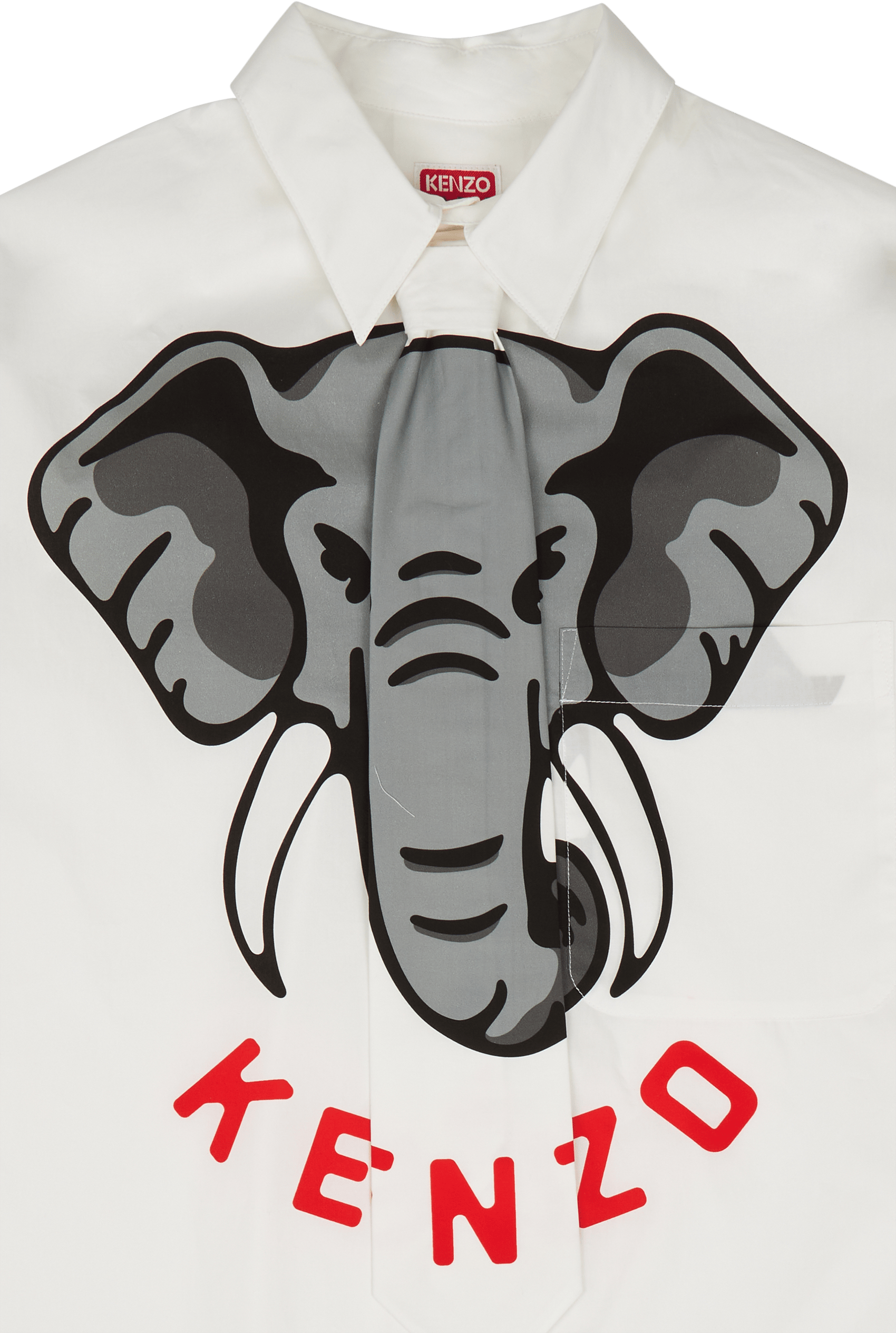 Shirt Ls Ken Zo Off White - Bild 3