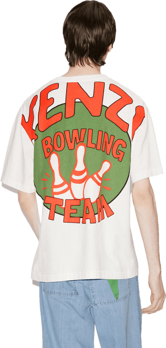T-shirt Bowling Elephant Off White - Bild 4