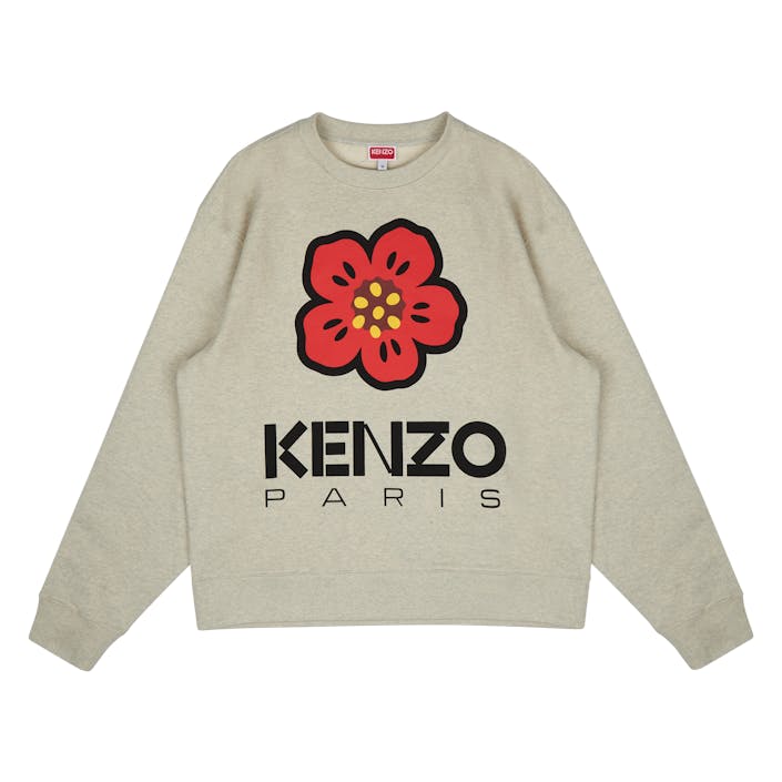 Sweat Boke Flower Pale Grey, Male, Vêtements, sweats à capuche et pulls molletonnés, Gris, S