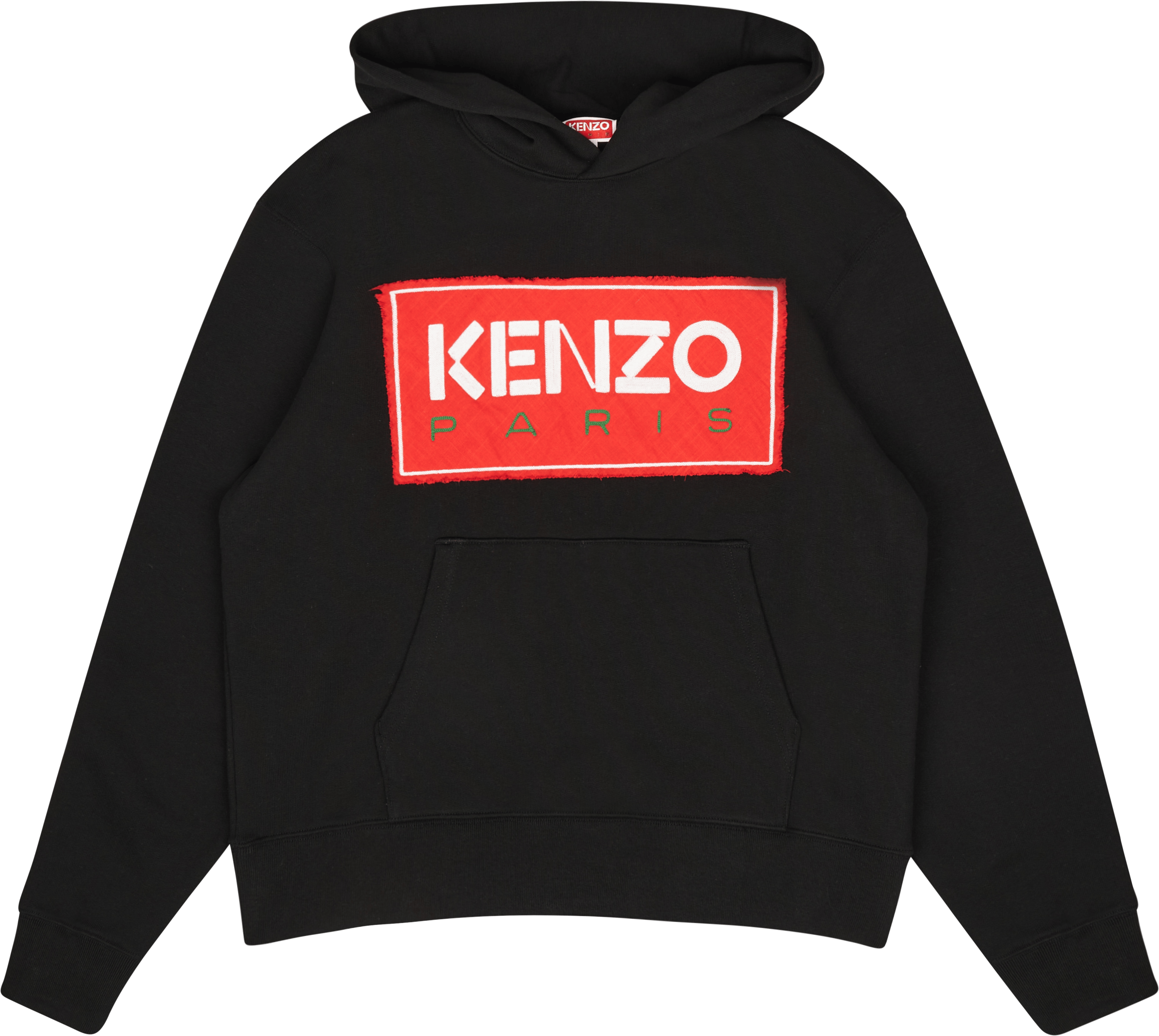 Hoodie Tricolor Kenzo Paris Black