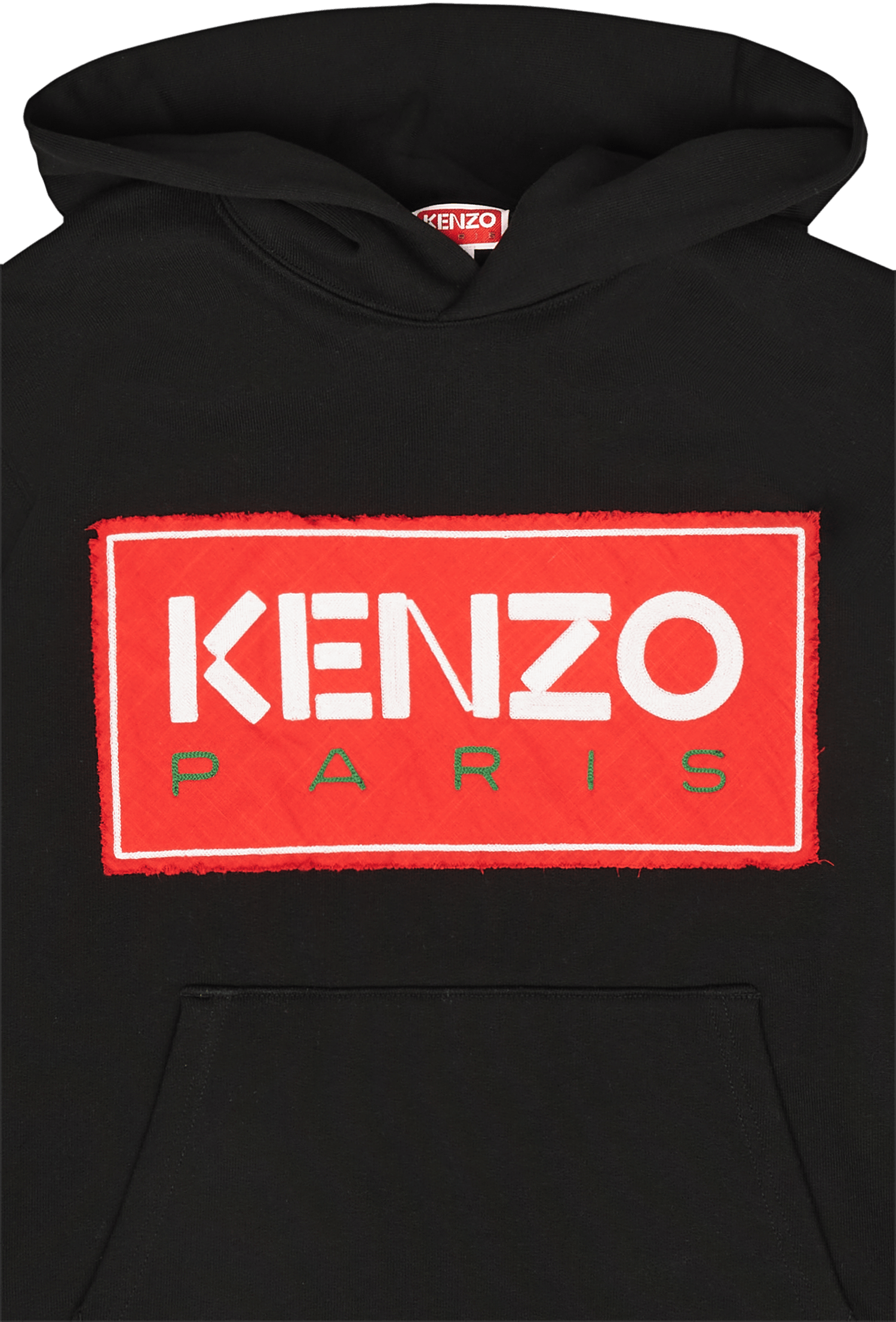 Hoodie Tricolor Kenzo Paris Black - Bild 3