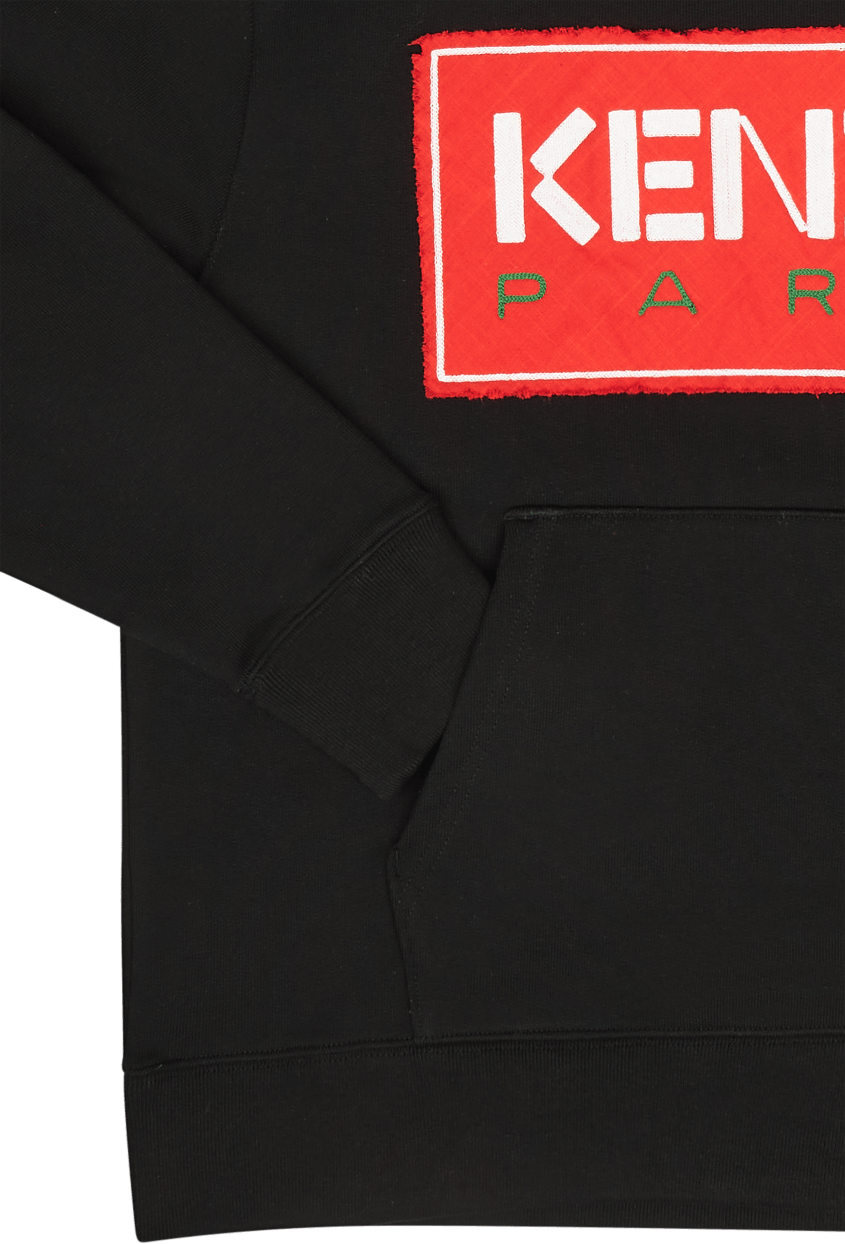 Hoodie Tricolor Kenzo Paris Black - Bild 4