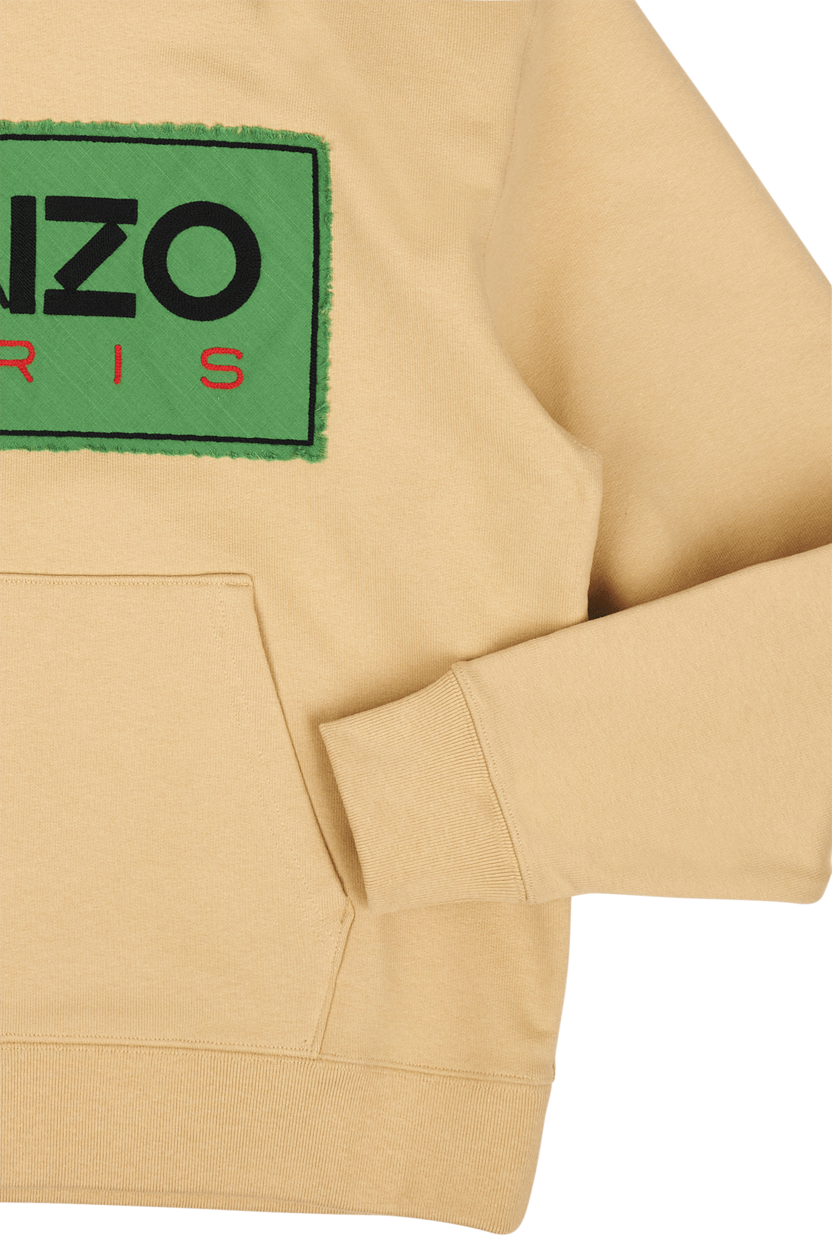 Hoodie Tricolor Kenzo Paris Beige - Bild 4